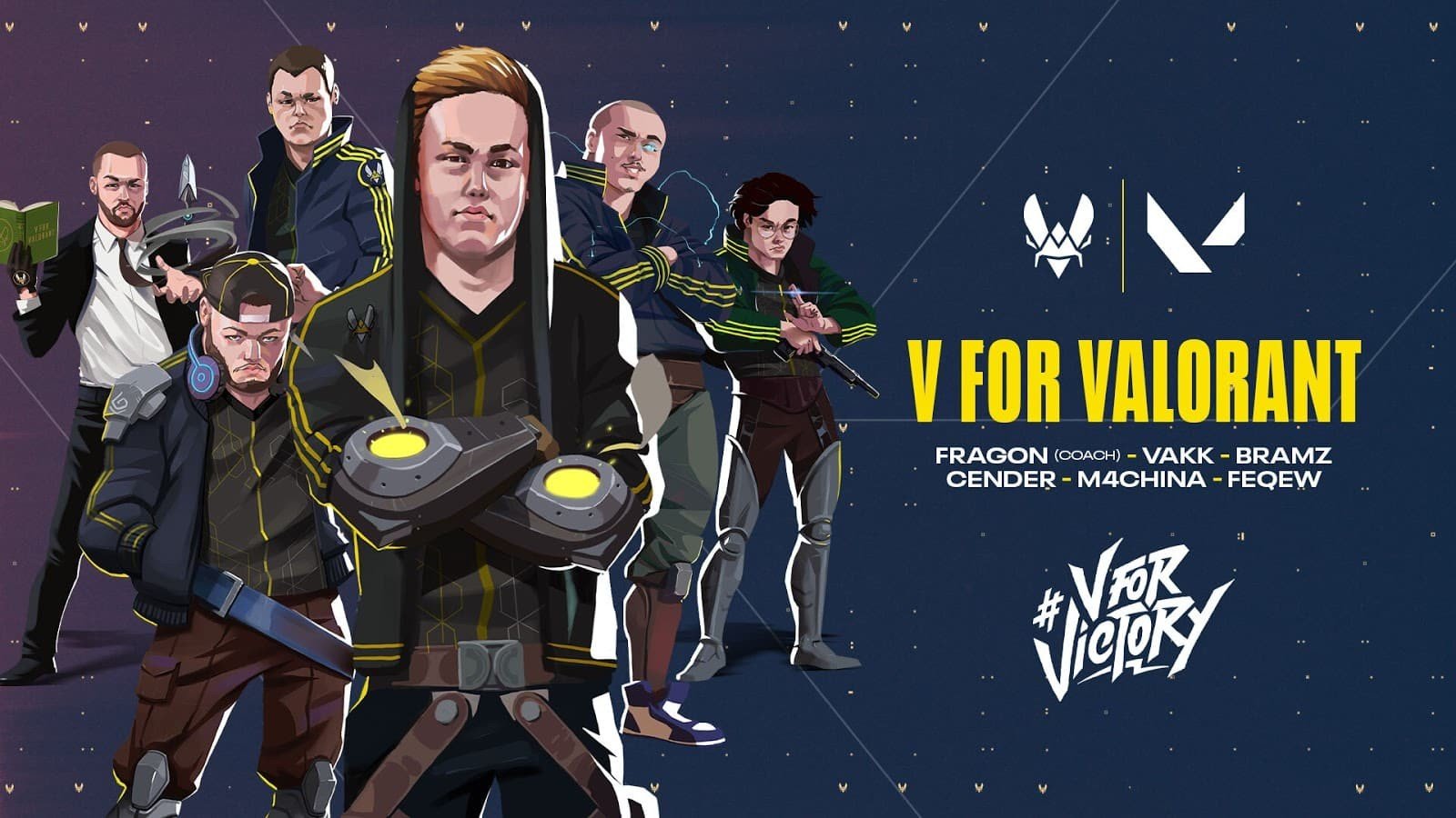 Team Vitality представила состав по Valorant | ProCyber.me