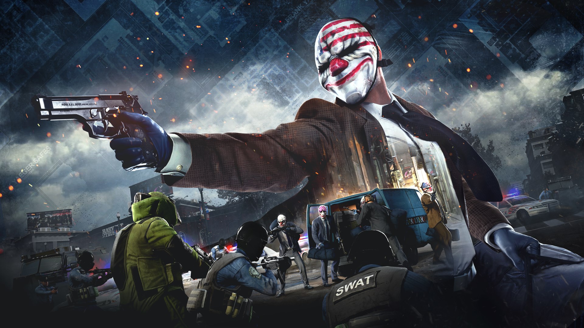 Payday 2 временно стала бесплатной в Steam | ProCyber.me