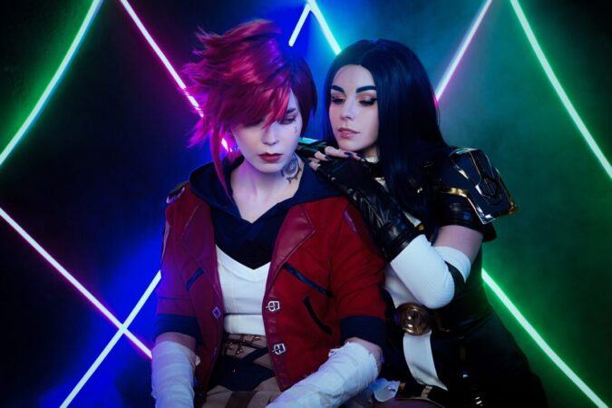 Косплей Кейтлин и Вай из League of Legends от минчанок Полины Ласко и Анастасии Вороны