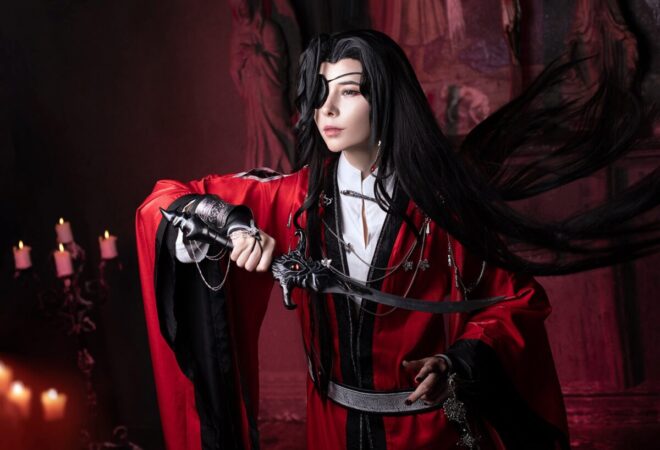 Белоруска сделала косплей на Hua Cheng из “Благословения небожителей”