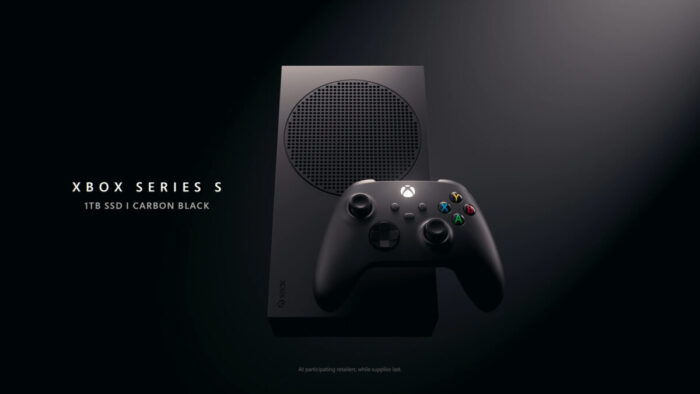 Microsoft представила новую модель консоли Xbox Series S Carbon Black 1TB SSD
