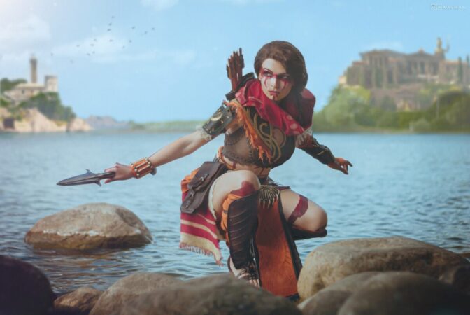 Белоруска сделала косплей на Kassandra из Assassin’s Creed: Odyssey
