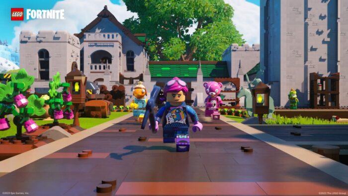 Как создать плавильню в LEGO Fortnite