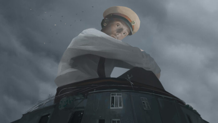 Свежий геймплейный трейлер игры, в которой за вами всегда будет следить гигантский милиционер