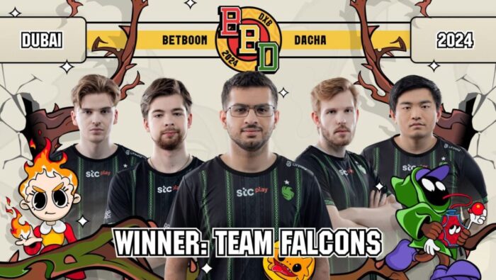 Team Falcons стала чемпионом BetBoom Dacha Dubai 2024