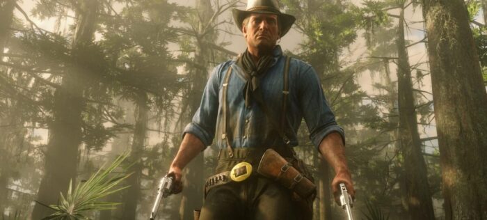 Как использовать парное оружие в Red Dead Redemption 2?