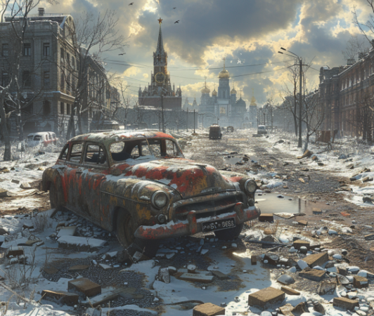 Нейросеть представила Советский Союз во вселенной Fallout