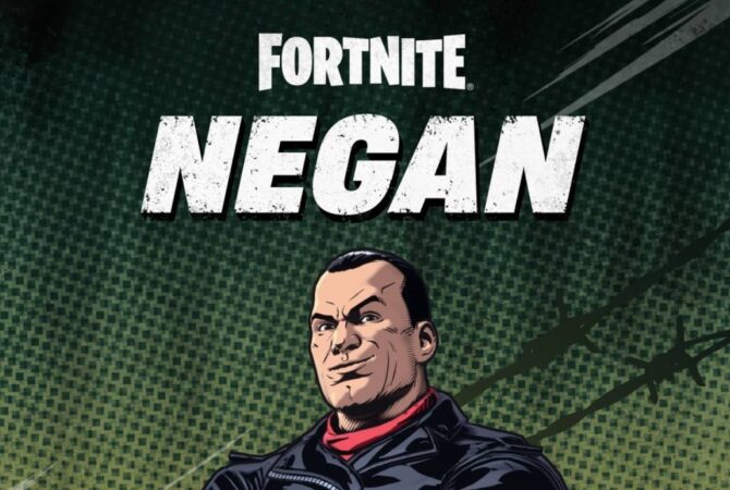 Ниган из «Ходячих мертвецов» появился в Fortnite: доступна бита Люсиль и «сумка с головой»