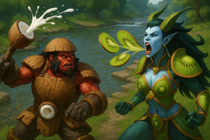Закрывайте интернет! Герои Dota 2 в стиле итальянского брейнрота