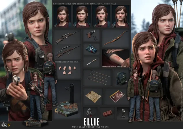 Lim Toys выпустит неофициальную фигурку Элли из The Last of Us