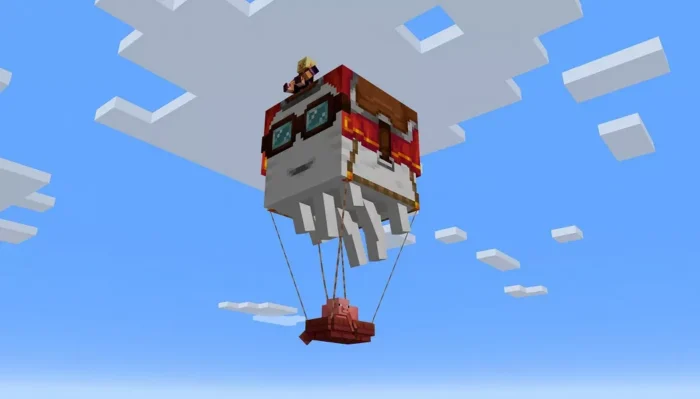 Minecraft 1.21.6 — как получить Счастливого гаста и летать на нем