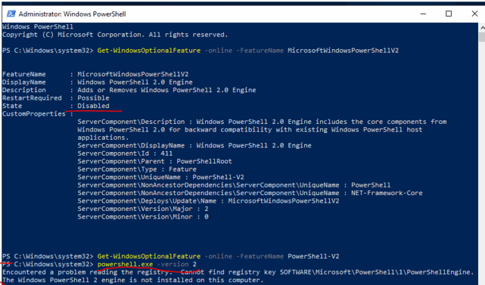 Microsoft окончательно прощается с PowerShell 2.0