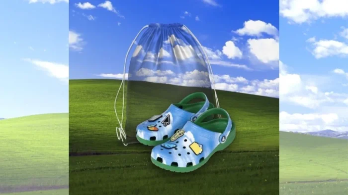 Microsoft выпускает кроксы в стиле Windows XP