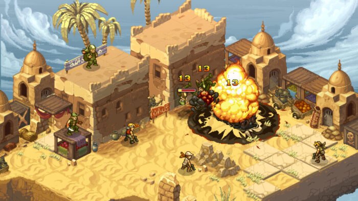Как использовать синх‑атаки и Action Points в Metal Slug Tactics 