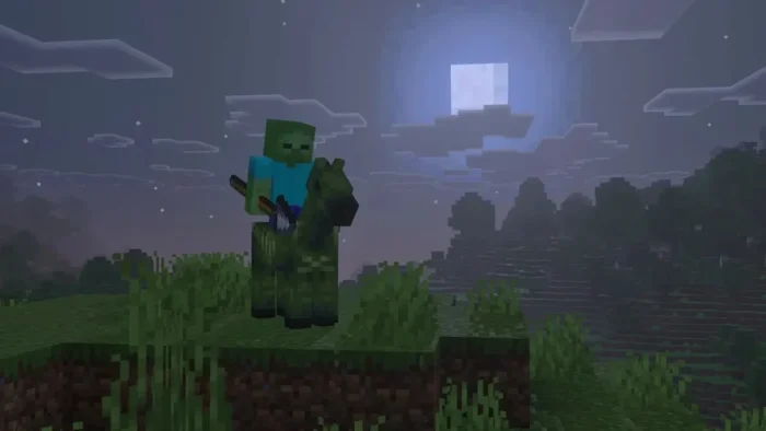 Minecraft станет опаснее: Mojang анонсировала появление зомби-всадников