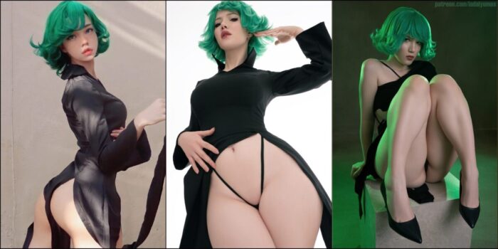 Самые привлекательные бедра из аниме? 6 косплеев на Татсумаки из One Punch Man