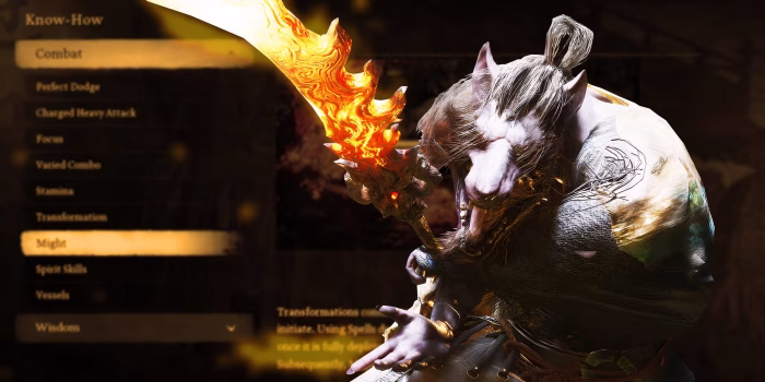 Как улучшать Might в Black Myth: Wukong