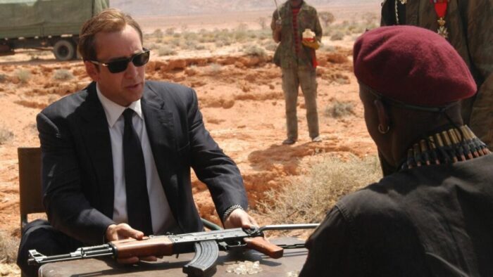 Николас Кейдж и Билл Скарсгард засветились на съемках “Оружейного барона 2”