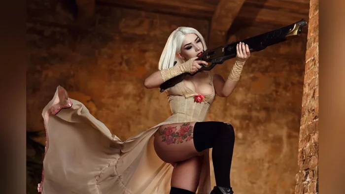 Взрывная красотка! Лучший косплей на Эш из Overwatch